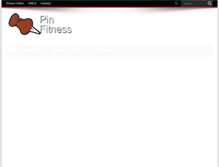 Tablet Screenshot of pin-fitness.com